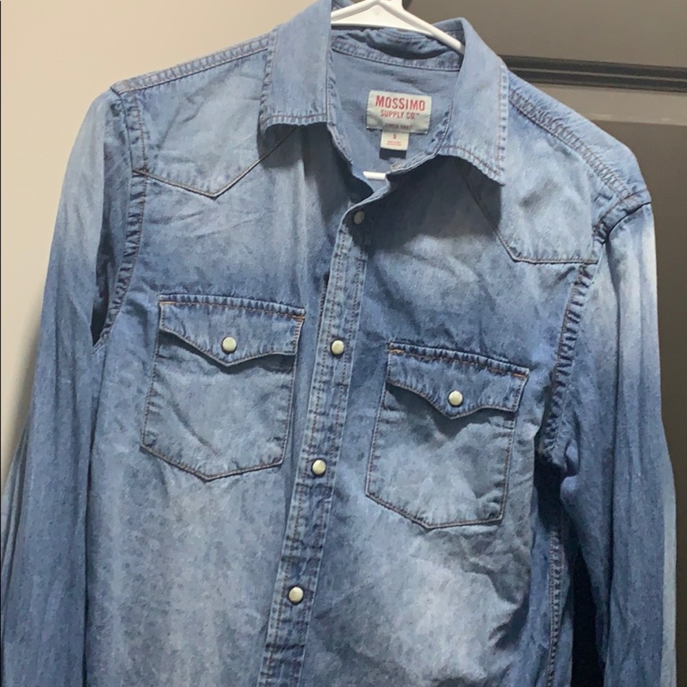 Blue jean top